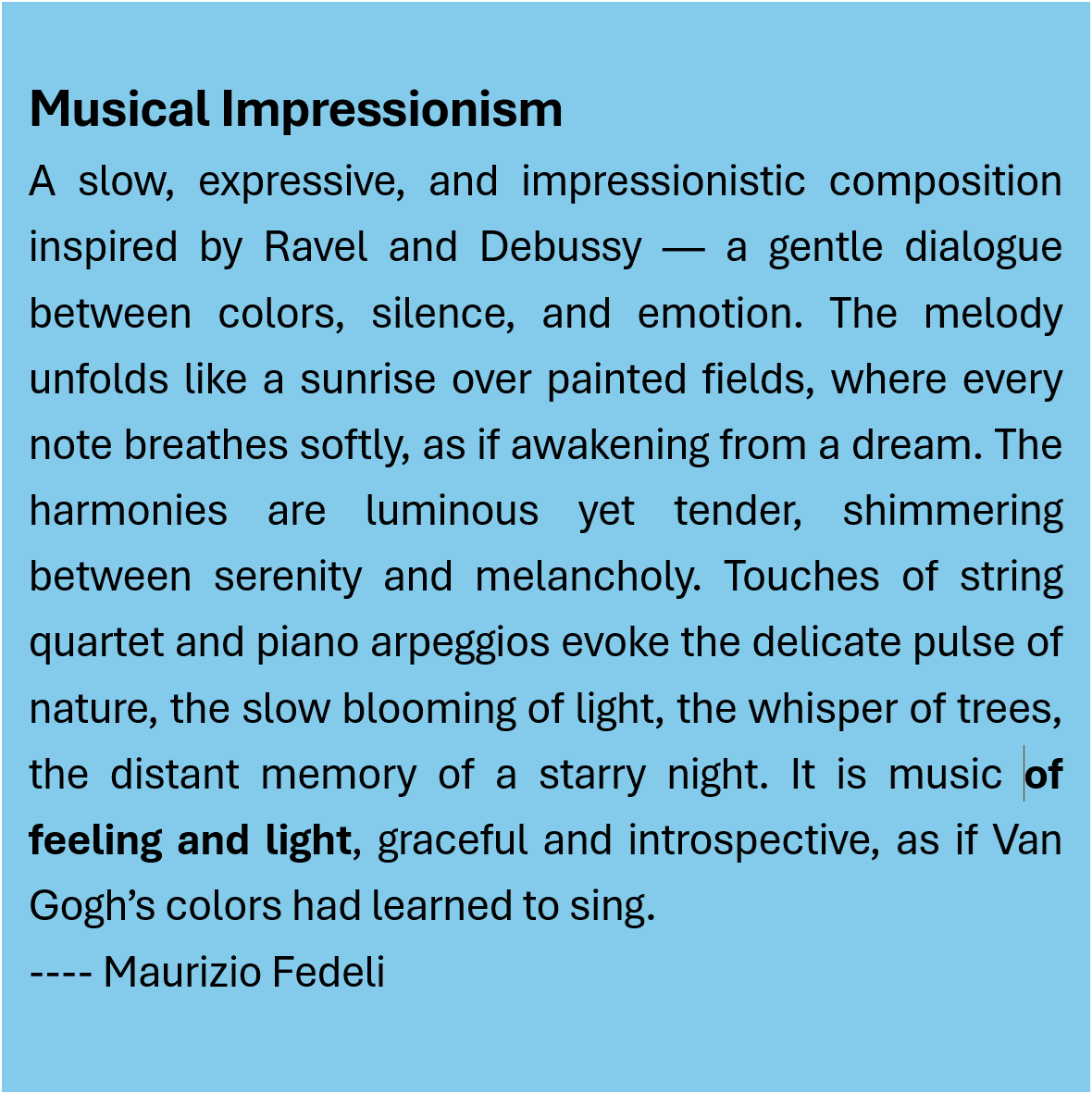 Testo descrittivo del sito: I will not leave this world without leaving a seed behind. A seed of my Superist philosophy, of my knowledge, and of the new physics that will forever change the way humanity understands the universe. It will be the watershed between the past and the future of human civilization. For what I bring is not only theory, but awakened consciousness. — Maurizio Fedeli, HAQUARIS
